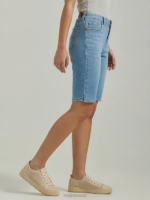 Lee Women Legendary Denim Bermuda Short Just in Light Clothing 480T313 - Image 3