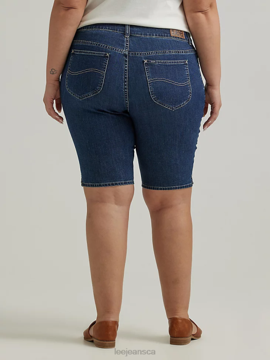 Lee Women Legendary Denim Bermuda Short (Plus) Everything I Got Clothing 480T298 - Image 2