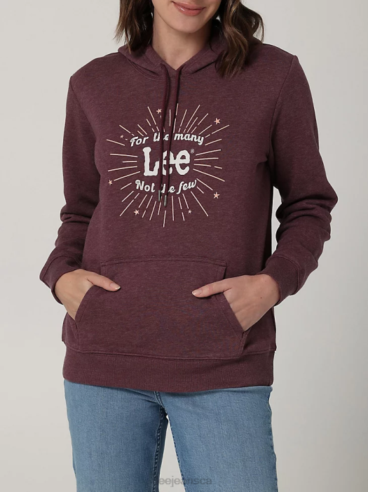 lee_women_legendary_graphic_hoodie_boysenberry_clothing_480t407.png Lee Women Legendary Graphic Hoodie Boysenberry Clothing 480T407 - Image 1