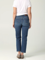 Lee Women Legendary High Rise Vintage Straight Jean Everyday Clothing 480T2 - Image 2