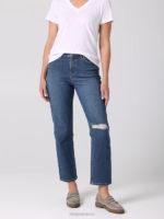 Lee Women Legendary High Rise Vintage Straight Jean Everyday Clothing 480T2