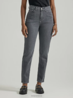 Lee Women Legendary Mom Jean Dark Grey Clothing 480T25