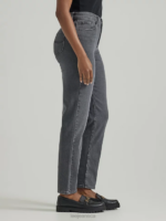 Lee Women Legendary Mom Jean Dark Grey Clothing 480T25 - Image 3