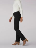 Lee Women Legendary Regular Bootcut Jean (Petite) Black Clothing 480T136 - Image 2