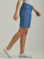Lee Women Legendary Regular Fit Bermuda Chambray Clothing 480T310 - Image 3