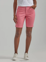 Lee Women Legendary Regular Fit Bermuda Lovat Clothing 480T304