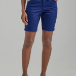 Lee Women Legendary Regular Fit Bermuda Medieval Blue Clothing 480T306