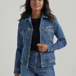 Lee Women Legendary Regular Fit Denim Jacket Standout Blue Clothing 480T414