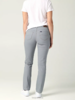 Lee Women Legendary Regular Fit Straight Leg Jean Dover Grey Clothing 480T46 - Image 2