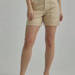 Lee Women Legendary Rolled Short Pioneer Beige Clothing 480T276
