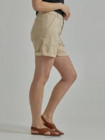 Lee Women Legendary Rolled Short Pioneer Beige Clothing 480T276 - Image 3