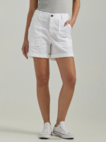 Lee Women Legendary Rolled Short White Clothing 480T271