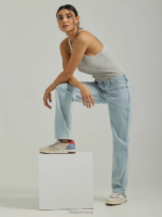 Lee Women Low Rise Straight Jean Morning Walk Clothing 480T12 - Image 5