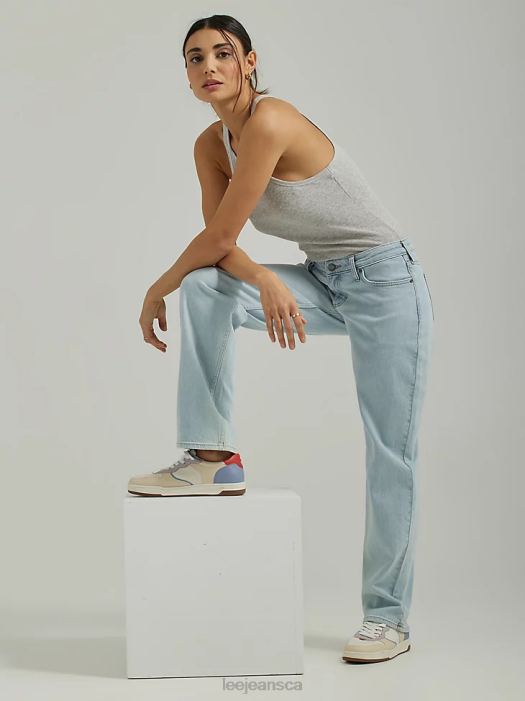 Lee Women Low Rise Straight Jean Morning Walk Clothing 480T12 - Image 5