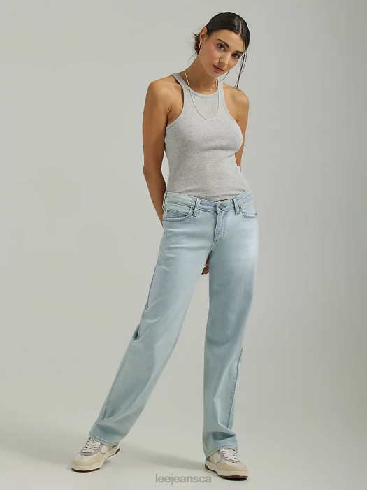 Lee Women Low Rise Straight Jean Morning Walk Clothing 480T12 - Image 1