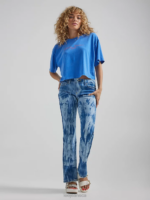 Lee Women Low Rise Tie Dye Bootcut Jean Tough Storm Clothing 480T118 - Image 4