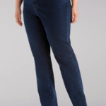 Lee Women Original Relaxed Fit Straight Leg Jeans (Plus) Premium Dark Clothing 480T40