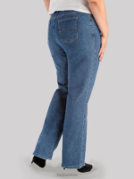 Lee Women Original Relaxed Fit Straight Leg Jeans (Plus) Premium Stone Clothing 480T38 - Image 2