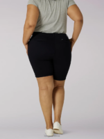 Lee Women Regular Fit Chino Bermuda Black Clothing 480T320 - Image 2