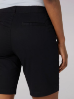 Lee Women Regular Fit Chino Bermuda (Petite) Black Clothing 480T317 - Image 4