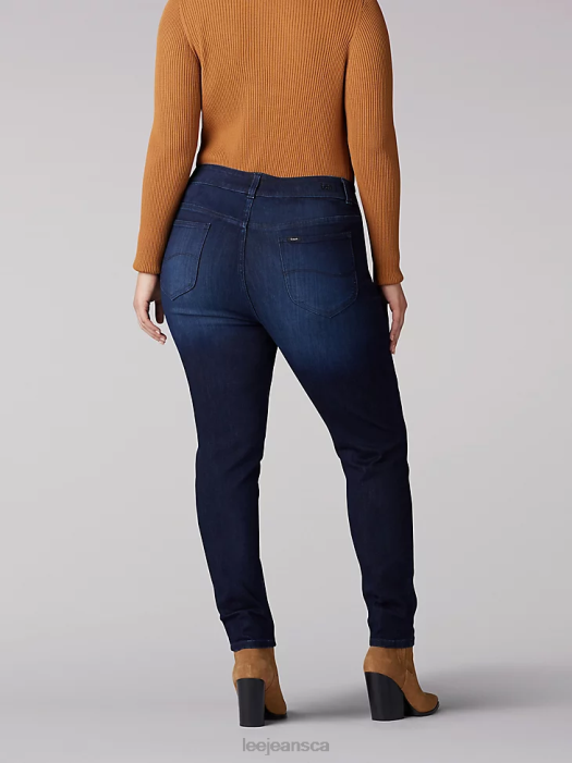 Lee Women Sculpting Slim Fit Skinny Jean (Plus) Nightingale Clothing 480T94 - Image 2