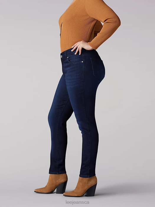 Lee Women Sculpting Slim Fit Skinny Jean (Plus) Nightingale Clothing 480T94 - Image 3