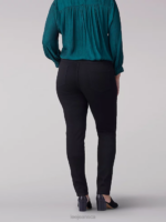 Lee Women Sculpting Slim Fit Skinny Pull-On Jean (Plus) Black Clothing 480T117 - Image 2