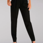 Lee Women Side Elastic Pants (Petite) Black Clothing 480T209