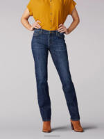 Lee Women Stretch Relaxed Fit Straight Leg Jean Bewitched Clothing 480T55