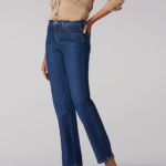 Lee Women Stretch Relaxed Fit Straight Leg Jean Meridian Clothing 480T54