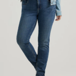 Lee Women Ultra Lux Comfort Slim Straight Jean (Plus) Celestial Clothing 480T63