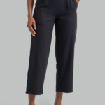 Lee Women Ultra Lux Pull-On Crop Pant Black Clothing 480T240