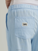 Lee Women Ultra Lux Pull-On Crop Pant Blue Sky Clothing 480T241 - Image 4