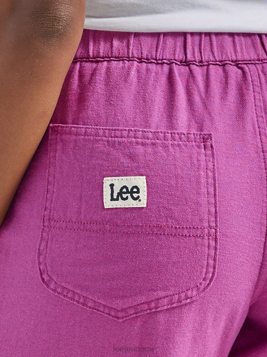 Lee Women Ultra Lux Pull-On Crop Pant Grape Stain Clothing 480T239 - Image 4