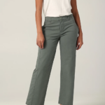 Lee Women Ultra Lux Relaxed Straight Pant Fort Green Clothing 480T193