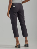 Lee Women Ultra Lux Seamed Crop Pant Black Clothing 480T180 - Image 2