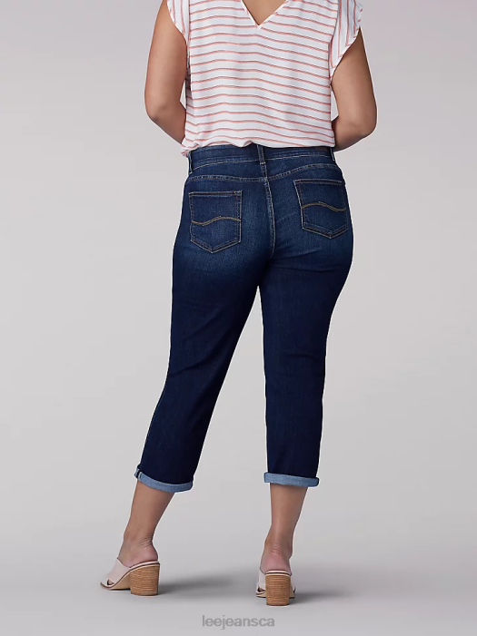 Lee Women Ultra Lux with Flex Motion Capri (Plus) Bewitched Clothing 480T466 - Image 2