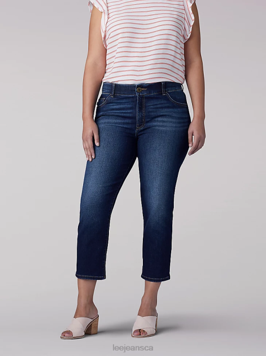 Lee Women Ultra Lux with Flex Motion Capri (Plus) Bewitched Clothing 480T466 - Image 4