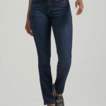 Lee Women Ultra Lux with Flex Motion Regular Fit Straight Leg Jean Niagra Clothing 480T69