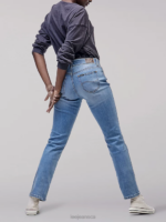 Lee Women Ultra Lux with Flex Motion Regular Fit Straight Leg Jean North Shore Clothing 480T72 - Image 8