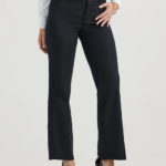 Lee Women Ultra Lux with Flex Motion Regular Fit Trouser Pant Black Clothing 480T182