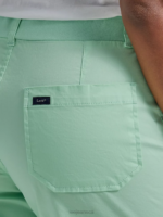 Lee Women Ultra Lux with Flex-to-Go Relaxed Cargo Short Fluorite Clothing 480T245 - Image 5