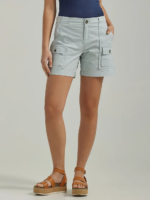 Lee Women Ultra Lux with Flex-to-Go Relaxed Cargo Short Summer Haze Clothing 480T248