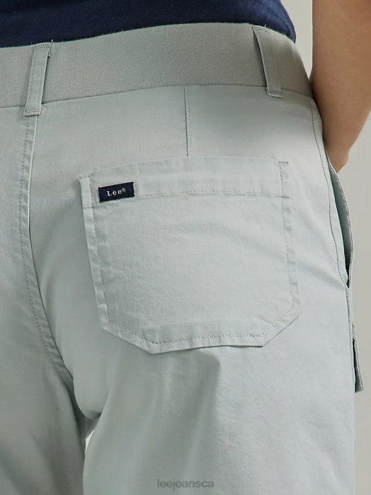 Lee Women Ultra Lux with Flex-to-Go Relaxed Cargo Short Summer Haze Clothing 480T248 - Image 4