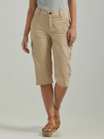 Lee Women Ultra Lux with Flex-to-Go Relaxed Cargo Skimmer Macrame Clothing 480T422