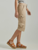 Lee Women Ultra Lux with Flex-to-Go Relaxed Cargo Skimmer Macrame Clothing 480T422 - Image 3