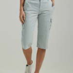 Lee Women Ultra Lux with Flex-to-Go Relaxed Cargo Skimmer (Petite) Summer Haze Clothing 480T453