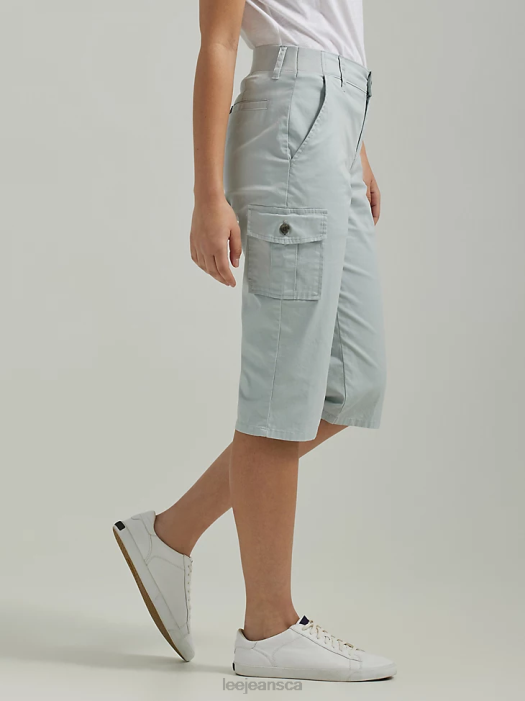 Lee Women Ultra Lux with Flex-to-Go Relaxed Cargo Skimmer (Petite) Summer Haze Clothing 480T453 - Image 3