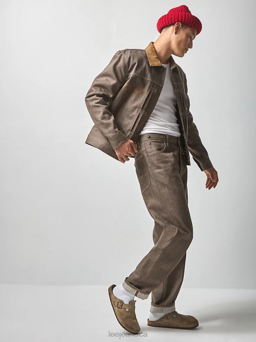 Lee x The Brooklyn Circus Men 1930's Cowboy Jacket Brown Selvedge Clothing 480T1142 - Image 7