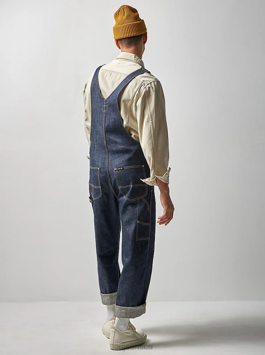 Lee x The Brooklyn Circus Men Whizit Zip Overall Indigo Selvedge Clothing 480T703 - Image 3